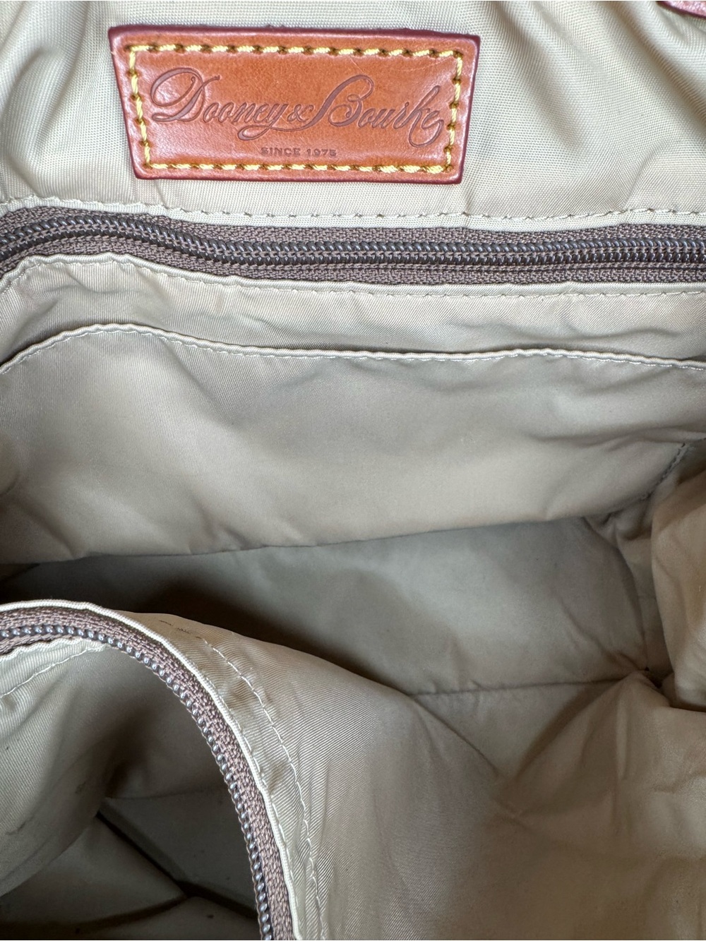 Dooney & Bourke Nylon Tote Bag - Picture 5 of 11